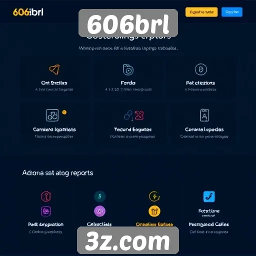 Análise das principais funcionalidades do site 606brl