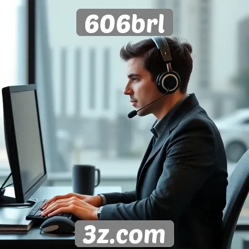 Suporte ao cliente eficiente no site 606brl